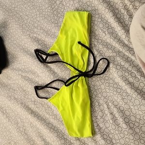 Swim bikini neon top